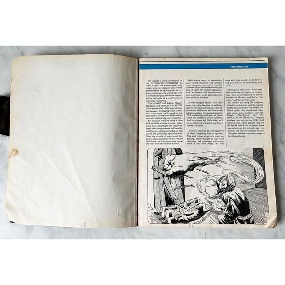 Advanced Dungeons & Dragons The Complete Wizard's Handbook AD & D 2nd Ed 2115 - Picture 7 of 12